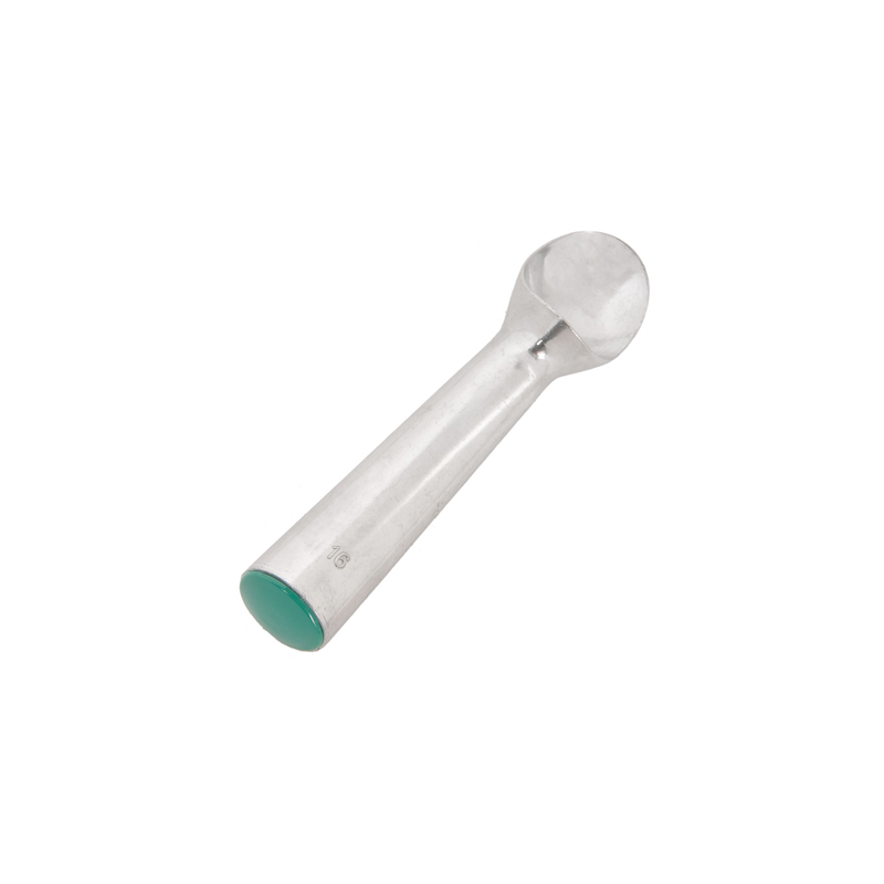 CUILLÈRE SCOOP 16 BOULES/LITRE 74 ML 4,5x17,7 CM VERT ALUMINIUM (1 UNITÉ)