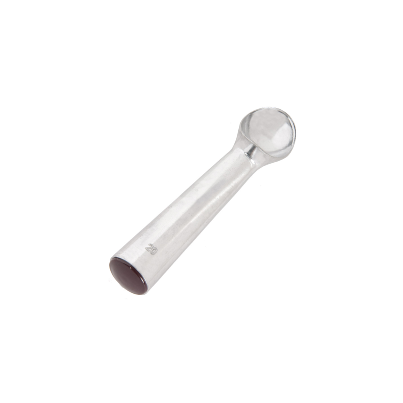 CUILLÈRE SCOOP 20 BOULES/LITRE 60 ML 4,2x17,7 CM MARRON ALUMINIUM (1 UNITÉ)