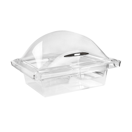 Image CLOCHE AVEC SOCLE 3 COMPARTIMENTS  37x52x24 CM TRANSPARENT ACRYLIQUE (1 UNITÉ) #1