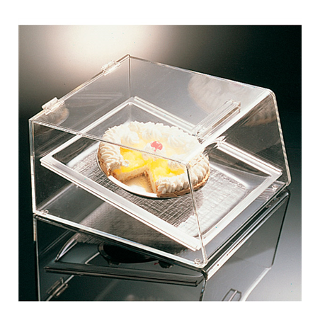 Image PRÉSENTOIR PÂTISSERIE 1 NIVEAU  39x35x21 CM TRANSPARENT ACRYLIQUE (1 UNITÉ) #1