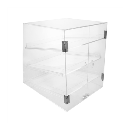 Image PRÉSENTOIR PÂTISSERIE 3 NIVEAUX  35x45x44 CM TRANSPARENT ACRYLIQUE (1 UNITÉ) #1