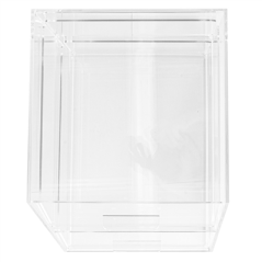 Image PRÉSENTOIR PÂTISSERIE 2 NIVEAUX  26x35,5x25 CM TRANSPARENT ACRYLIQUE (1 UNITÉ) #5