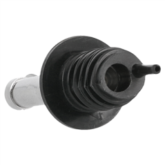 Image 2 U. BECS VERSEURS SANS DOSEUR AVEC COUVERCLE  Ø 3x9 CM ARGENTE INOX (1 UNITÉ) #3