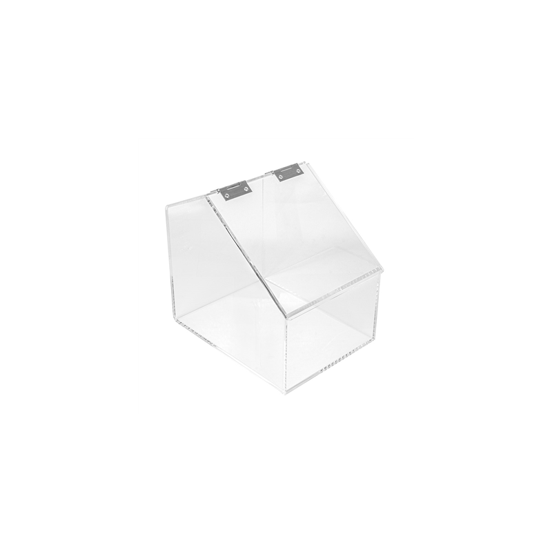 PRÉSENTOIR POUR PRODUITS EN VRAC 20x25x26 CM TRANSPARENT ACRYLIQUE (1 UNITÉ) PRÉSENTOIR POUR PRODUITS EN VRAC 20x25x26 CM TRANSPARENT ACRYLIQUE (1 UNITÉ)