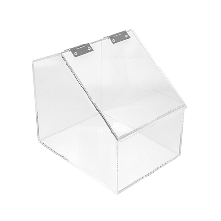 Image PRÉSENTOIR POUR PRODUITS EN VRAC  20x25x26 CM TRANSPARENT ACRYLIQUE (1 UNITÉ) #1
