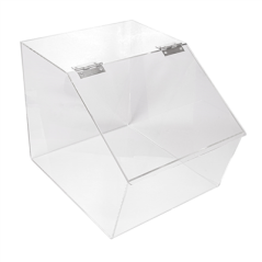 Image PRÉSENTOIR POUR PRODUITS EN VRAC  32x41x32 CM TRANSPARENT ACRYLIQUE (1 UNITÉ) #1