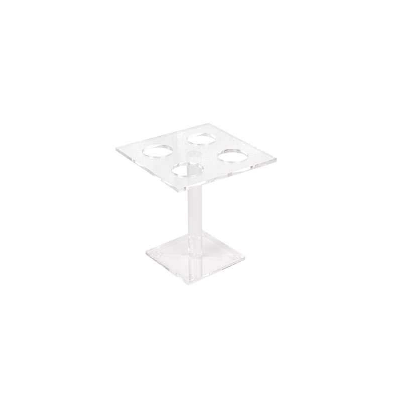 DISPLAY POUR 4 PETITS CORNETS 15x15x15 CM TRANSPARENT ACRYLIQUE (1 UNITÉ) DISPLAY POUR 4 PETITS CORNETS 15x15x15 CM TRANSPARENT ACRYLIQUE (1 UNITÉ)