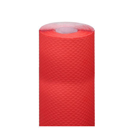 Image NAPPE EN ROULEAU  48 G/M2 1,20x7 M ROUGE CELLULOSE (25 UNITÉ) #1