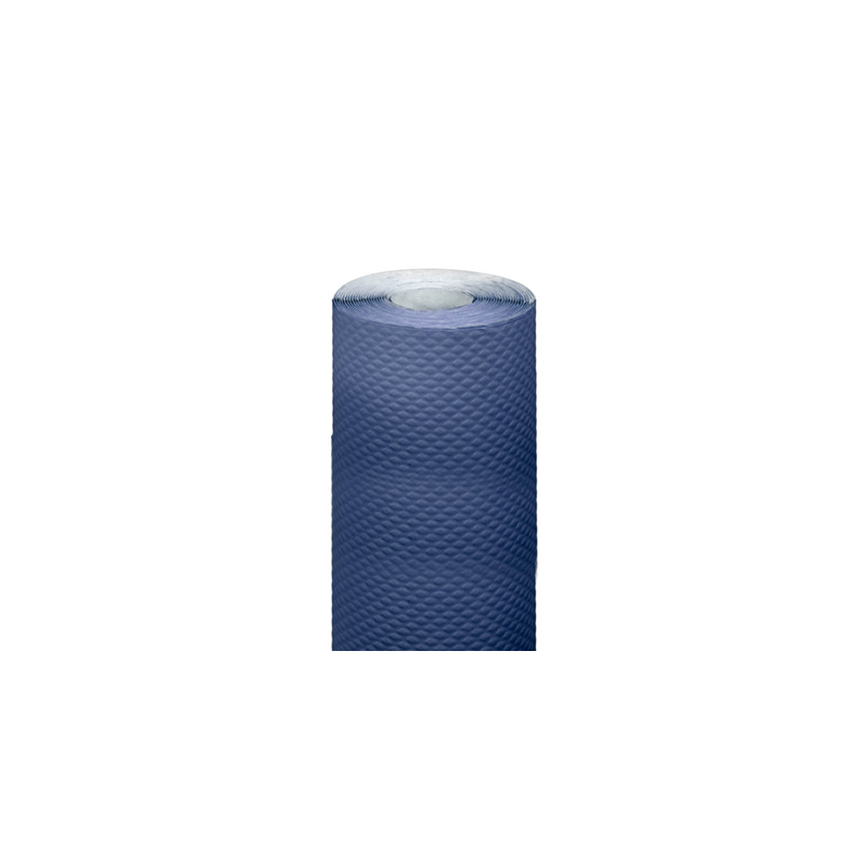 NAPPE EN ROULEAU  48 G/M2 1,20x7 M BLEU MARINE CELLULOSE (25 UNITÉ)