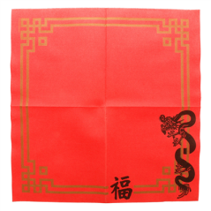 SERVIETTES ECOLABEL 'DOUBLE POINT - CHINA' 18 G/M2 40x40 CM ROUGE OUATE (1200 UNITÉ)