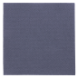 Image SERVIETTES ECOLABEL 'DOUBLE POINT' 18 G/M2 20x20 CM BLEU MARINE OUATE (2400 UNITÉ) #1