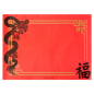Image SETS DE TABLE 'CHINA' 48 G/M2 31x43 CM ROUGE CELLULOSE (2000 UNITÉ) #1
