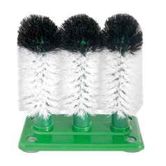Image BASE+3 BROSSES LAVAGE VERRES  19x9,9x19 CM POLYESTER (1 UNITÉ) #1