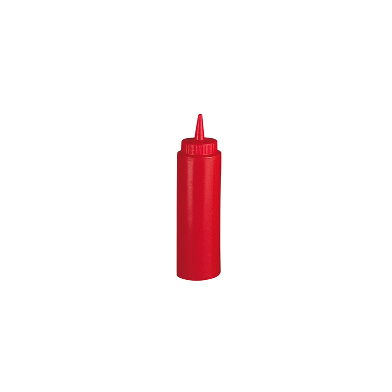 POIRES À SAUCES 240 ML Ø 5x18,5 CM ROUGE LDPE (6 UNITÉ)