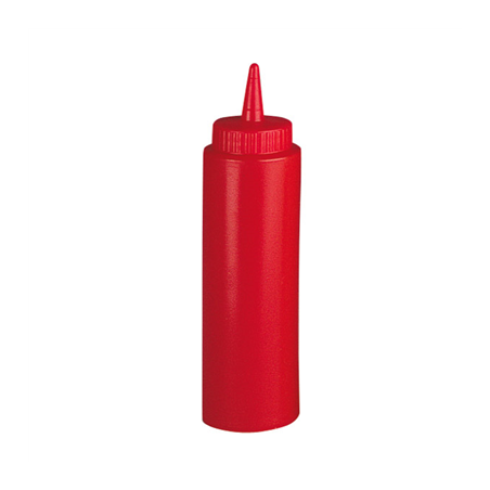 Image POIRES À SAUCES 240 ML Ø 5x18,5 CM ROUGE LDPE (6 UNITÉ) #1