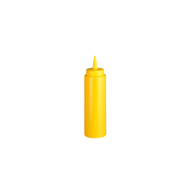 POIRES À SAUCES 240 ML Ø 5x18,5 CM JAUNE LDPE (6 UNITÉ)