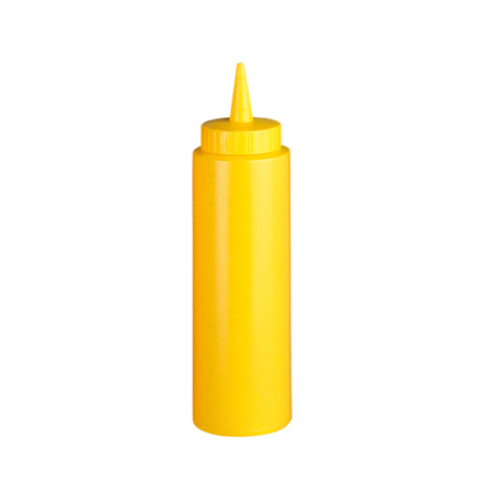 Image POIRES À SAUCES 240 ML Ø 5x18,5 CM JAUNE LDPE (6 UNITÉ) #1