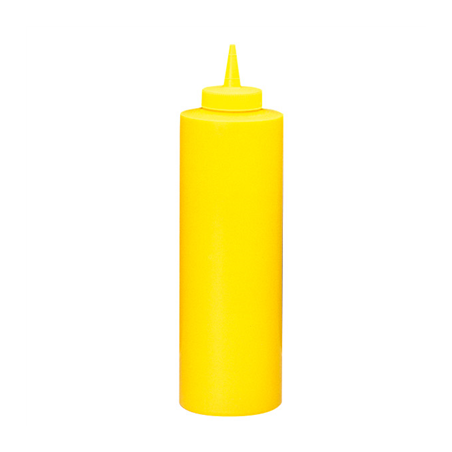 Image POIRES À SAUCES 720 ML Ø 7x25 CM JAUNE LDPE (6 UNITÉ) #1