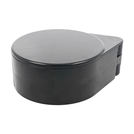 SUCREUR DE VERRES SUCRE & SEL  20x16x7,4 CM NOIR ABS (1 UNITÉ)