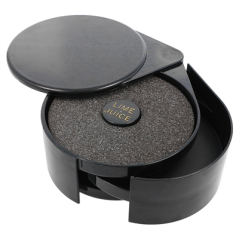 Image SUCREUR DE VERRES SUCRE & SEL  20x16x7,4 CM NOIR ABS (1 UNITÉ) #4