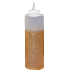 Image POIRES À SAUCES 720 ML Ø 7x25 CM TRANSLUCIDE LDPE (6 UNITÉ) #1