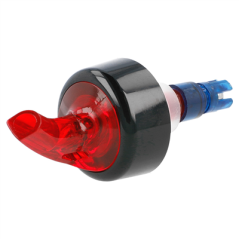 BOUCHON DOSEUR 26 ML 10x4,5 CM BLEU PLASTIQUE (1 UNITÉ)