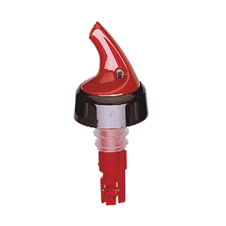 Image BOUCHON DOSEUR 30 ML  10x4,5 CM ROUGE PLASTIQUE (1 UNITÉ) #1