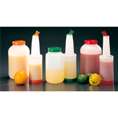 CONTENEUR "POUR MASTER" 1900 ML 12x37 CM VERT PP (1 UNITÉ)