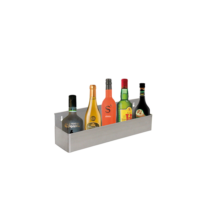ÉTAGÈRE BAR POUR 5 BOUTEILLES 56x10,5x15,2 CM ARGENTE INOX (1 UNITÉ) ÉTAGÈRE BAR POUR 5 BOUTEILLES 56x10,5x15,2 CM ARGENTE INOX (1 UNITÉ)