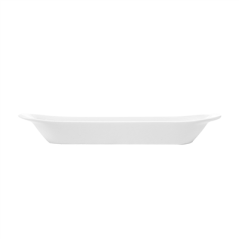 RÉCIPIENTS OBLONGS 21 CM BLANC PORCELAINE (12 UNITÉ)
