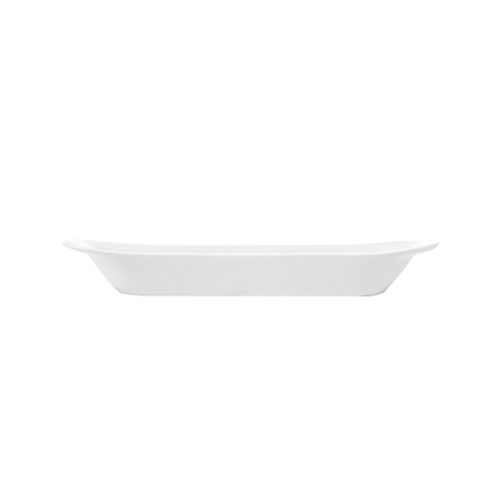 RÉCIPIENTS OBLONGS  21 CM BLANC PORCELAINE (12 UNITÉ)