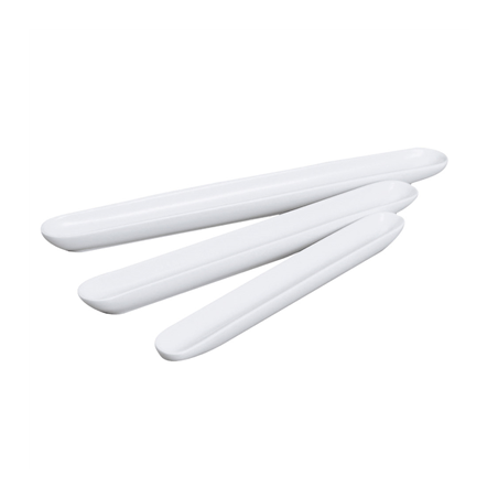 Image RÉCIPIENTS OBLONGS  41 CM BLANC PORCELAINE (4 UNITÉ) #1