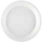Image ASSIETTES 'BIONIC'  Ø 23x2 CM BLANC BAGASSE (1000 UNITÉ) #1