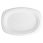 Image PLATEAUX OVALES 'BIONIC'  23,3x16,5x2 CM BLANC BAGASSE (800 UNITÉ) #3