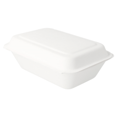 COQUILLES 'BIONIC' 600 ML 13,6x18,2x6,4 CM BLANC BAGASSE (1000 UNITÉ)