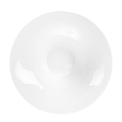 BOLS STRIÉS 2000 ML Ø 30,6x10,5 CM BLANC PORCELAINE (2 UNITÉ)