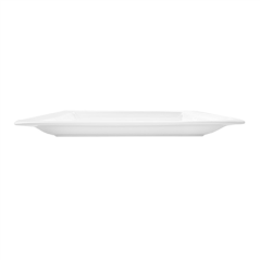 ASSIETTES RECTANGULAIRES 32x28,5 CM BLANC PORCELAINE (6 UNITÉ)