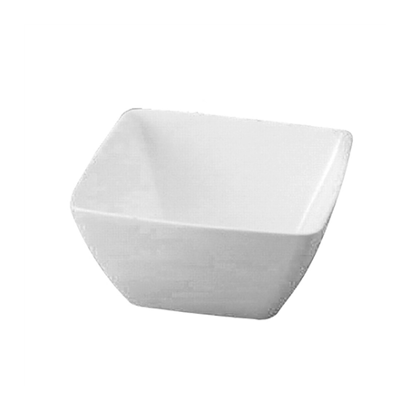 Image BOLS 4250 ML 24,3x13 CM BLANC PORCELAINE (2 UNITÉ) #1