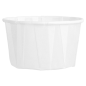 Image POTS TRAITEUR PAPIER PLISSÉ PFAS FREE 90 ML (3 oz) 80 G/M2 Ø6,5/4,9x3,8 CM BLANC PARCH.INGRAISSABLE (250 UNITÉ) #2