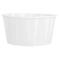 Image POTS TRAITEUR PAPIER PLISSÉ 165 ML (5,5 oz) 80 G/M2 Ø8/6x4,3 CM BLANC PARCH.INGRAISSABLE (250 UNITÉ) #2