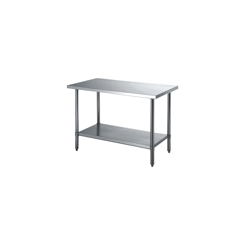 TABLE TRAVAIL 2 NIVEAUX 'ARROW' 90x60 CM ARGENTE INOX (1 UNITÉ) TABLE TRAVAIL 2 NIVEAUX 'ARROW' 90x60 CM ARGENTE INOX (1 UNITÉ)
