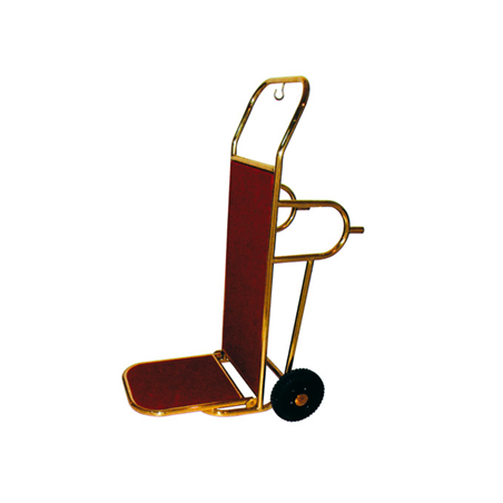 Image DIABLE PORTE VALISES LUXE 'ARROW'  70x56x120 CM DORE INOX (1 UNITÉ) #1