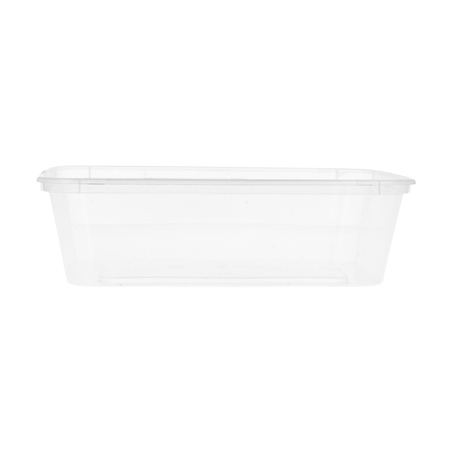 RÉCIPIENTS RECTANGULAIRES 650 ML 17,5x12x4,5 CM TRANSPARENT PP (500 UNITÉ)
