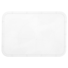 Image COUVERCLES POUR RÉFÉRENCES 128.61/62/63/64  17,5x12,4 CM TRANSPARENT PP (500 UNITÉ) #1