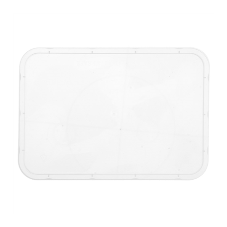 Image COUVERCLES POUR RÉFÉRENCES 128.61/62/63/64  17,5x12,4 CM TRANSPARENT PP (500 UNITÉ) #1