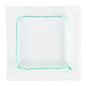 MISES EN BOUCHE RÉUTILISABLES "CARRÉ" 6,3x6,3x1,5 CM VERT D'EAU PS (720 UNITÉ) Image MISES EN BOUCHE RÉUTILISABLES "CARRÉ" 6,3x6,3x1,5 CM VERT D'EAU PS (720 UNITÉ) #3
