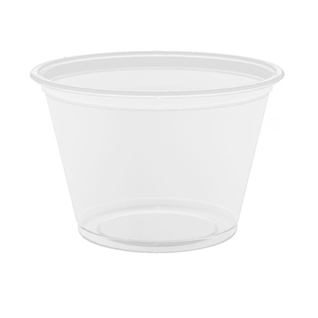 Image PETITS POTS MICRO-ONDABLES 75 ML Ø6,2x4,3 CM TRANSPARENT PP (2500 UNITÉ) #1