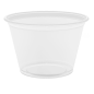 Image PETITS POTS MICRO-ONDABLES 75 ML Ø6,2x4,3 CM TRANSPARENT PP (2500 UNITÉ) #1
