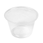 Image PETITS POTS MICRO-ONDABLES 120 ML Ø7,4x4,6 CM TRANSPARENT PP (2500 UNITÉ) #1