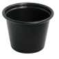Image PETITS POTS 30 ML Ø4,5x3,3 CM NOIR PP (2500 UNITÉ) #1